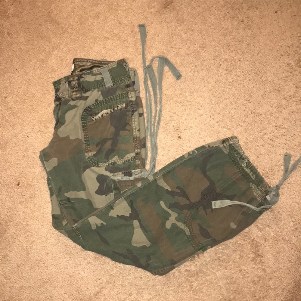 Fatigue cargo pants